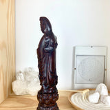 Quan Yin Statue; Buddhism; Kannon; Bossatsu; Female Boddhisattva; Agarwood