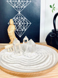 Crystal wand Zen garden; Spiritual gift box