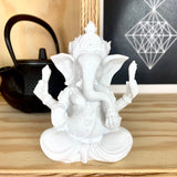Ganesha statue; Sandstone Ganesh; Hindu Elephant God